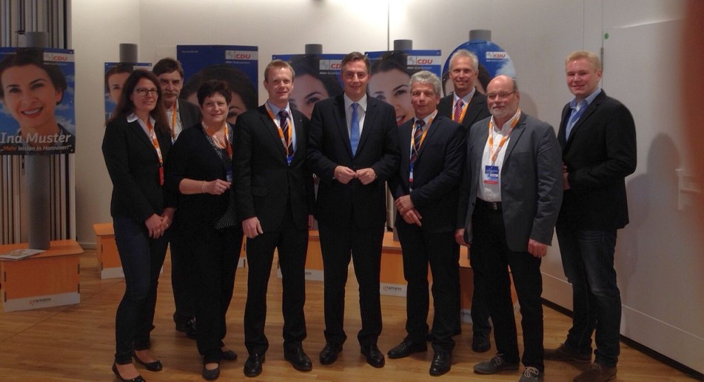 Nienburger Delegierte beim CDU-Landesparteitag 2015