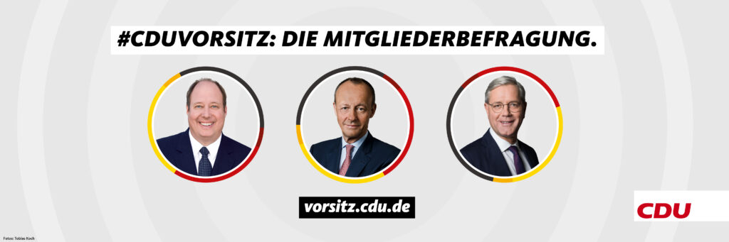 #CDUVorsitz: Die Mitgliederbefragung.